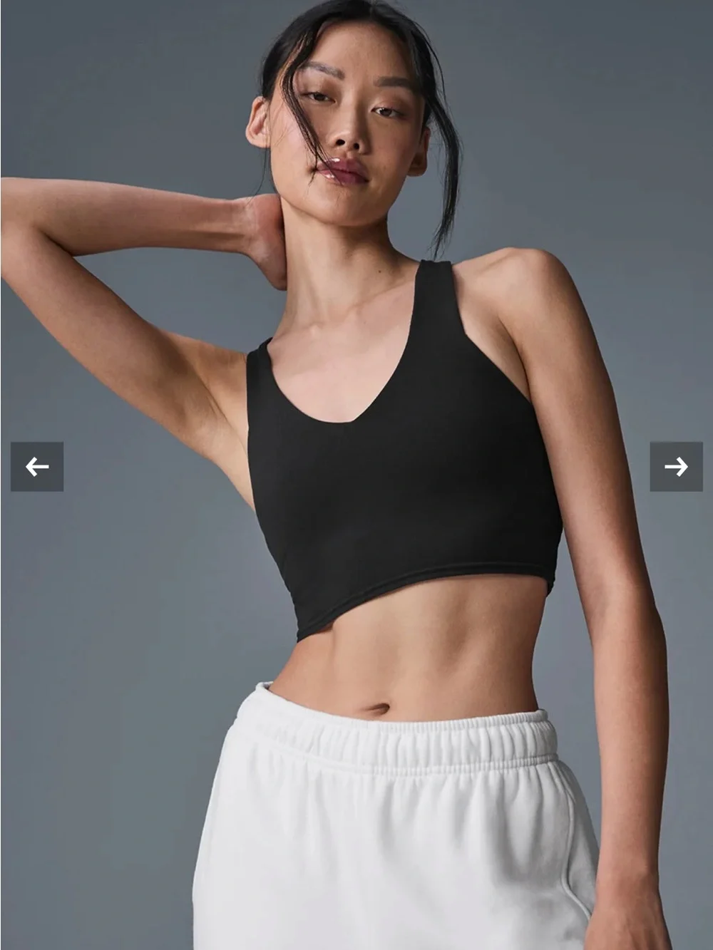 Alo Yoga Real Bra Tank Size Medium